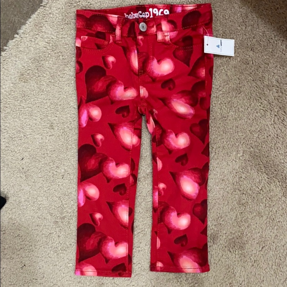 Heart gap jeans